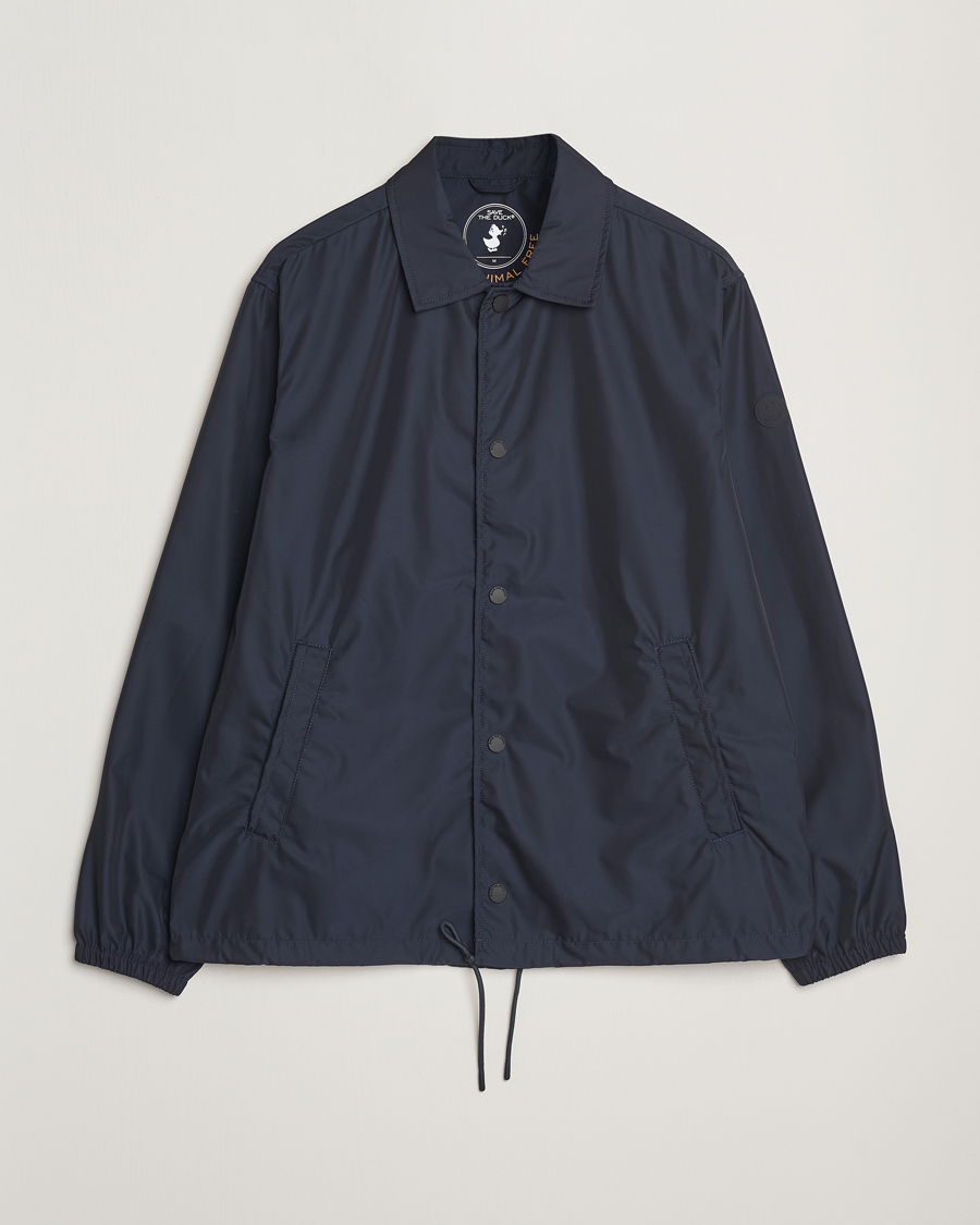 Herren | Jacken | Save The Duck | Prince Wind/Water Resistant Coach Jacket Blue Black