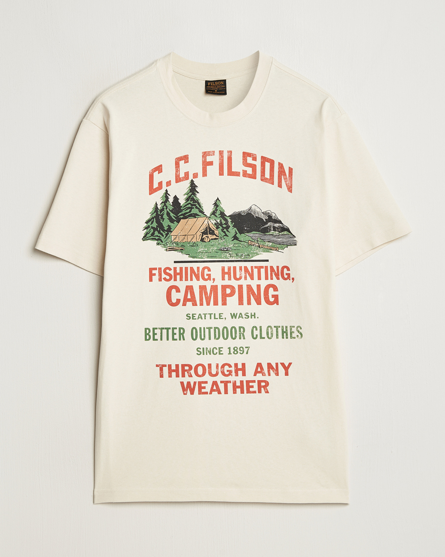 Herren | T-Shirts | Filson | Frontier Graphic T-Shirt Birch