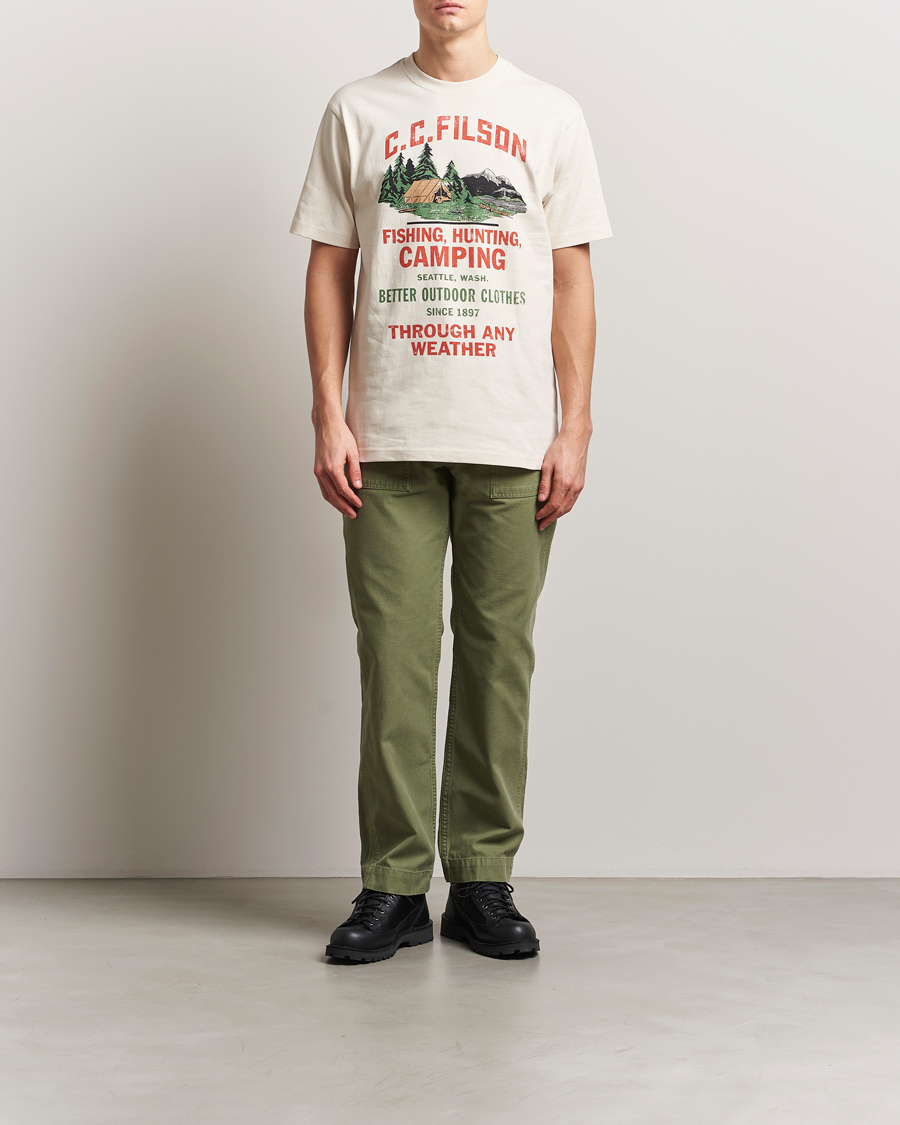 Herren | T-Shirts | Filson | Frontier Graphic T-Shirt Birch