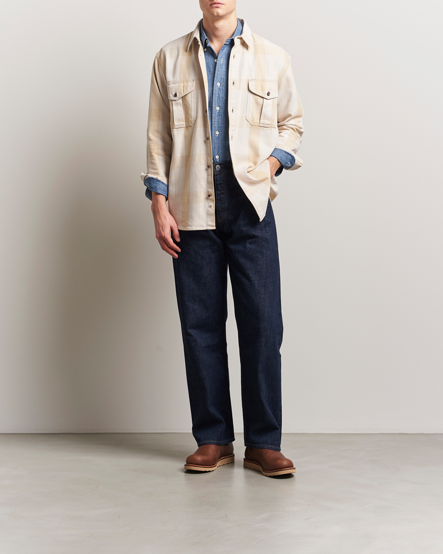 Herren | Hemden | Filson | Vintage Wash Alaska Guide Shirt Light Gray/Khaki