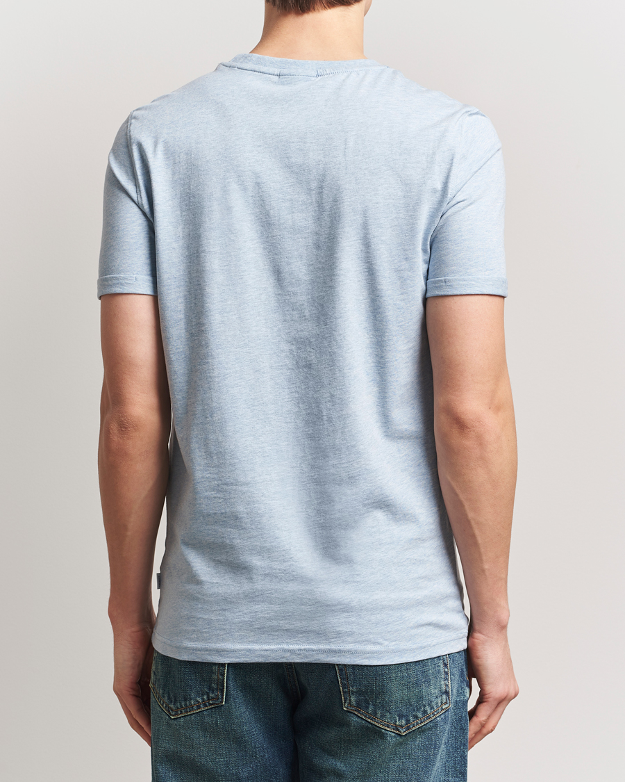 Herren | T-Shirts | LES DEUX | Nørregaard Tonal T-Shirt Xenon Blue Melange