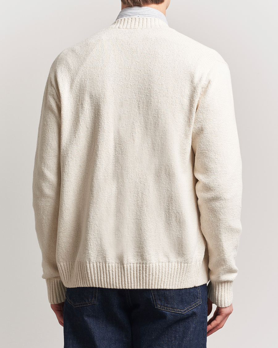 Herren | Pullover | LES DEUX | Brad Embroidery Cardigan Ivory