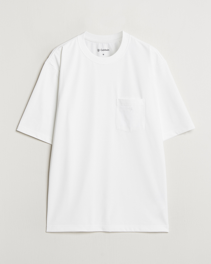 Herren | T-Shirts | Goldwin | Oversize Pocket T-Shirt White