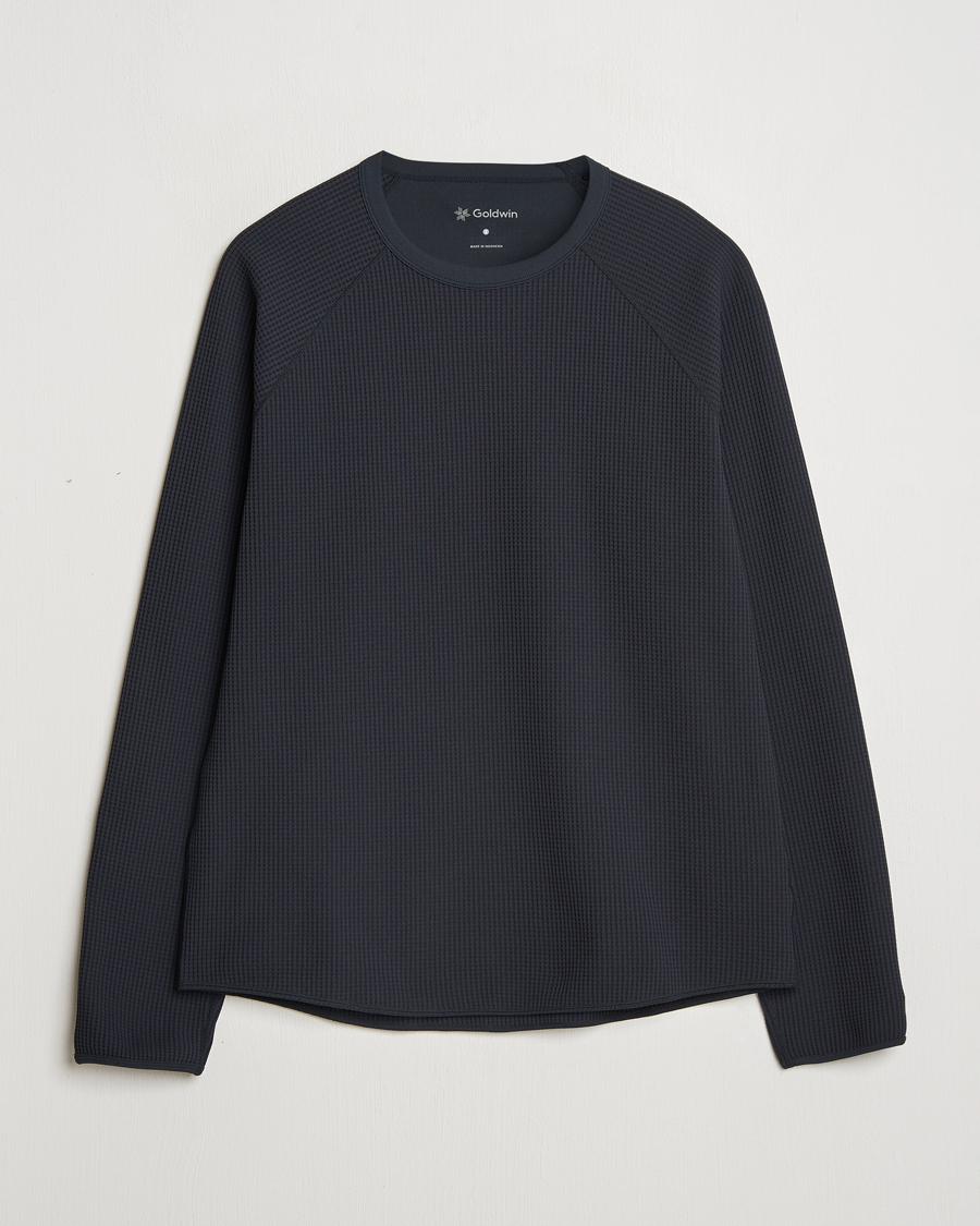 Herren | T-Shirts | Goldwin | WF Light L/S T-Shirt Black