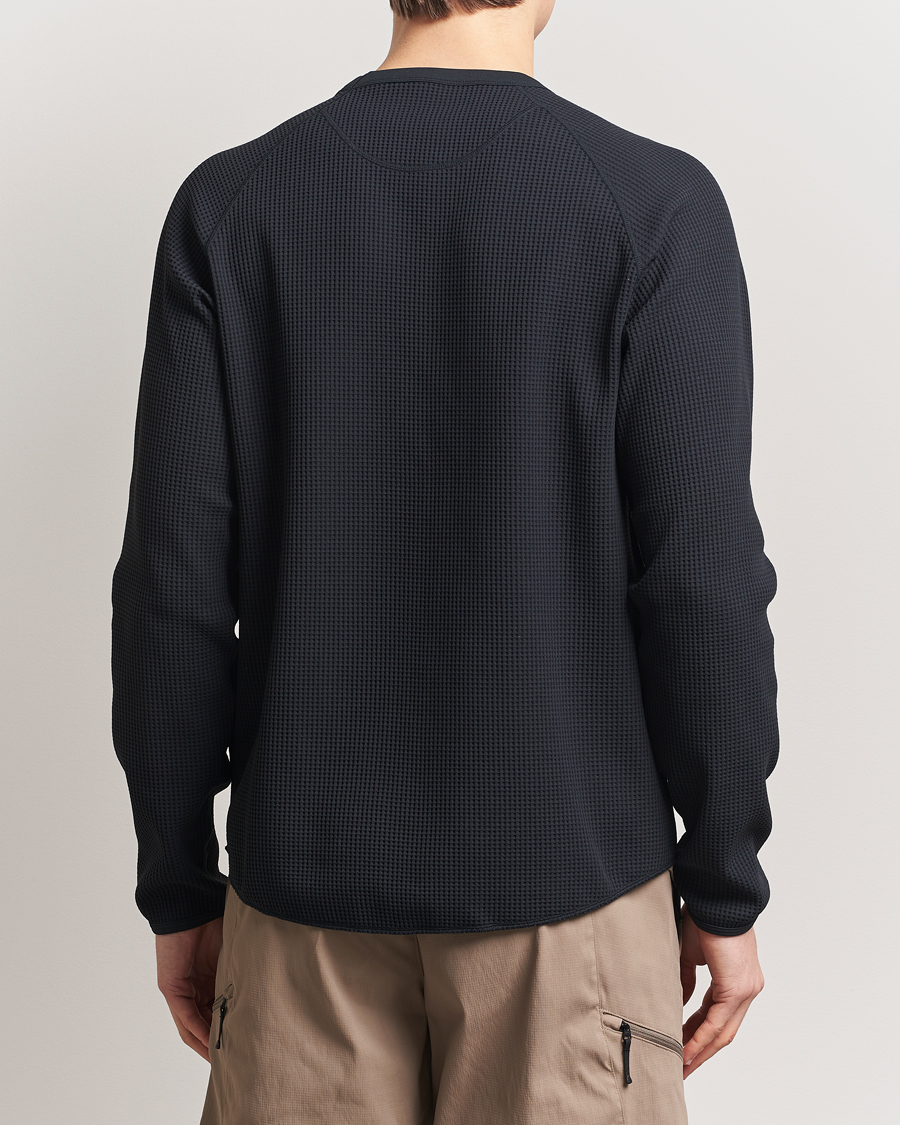 Herren | T-Shirts | Goldwin | WF Light L/S T-Shirt Black