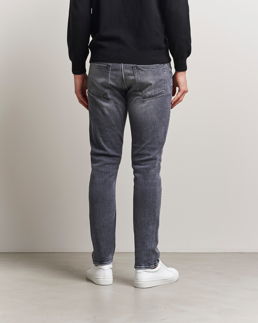 Herren | Jeans | Tiger of Sweden | Pistolero Stretch Cotton Jeans Washed Black
