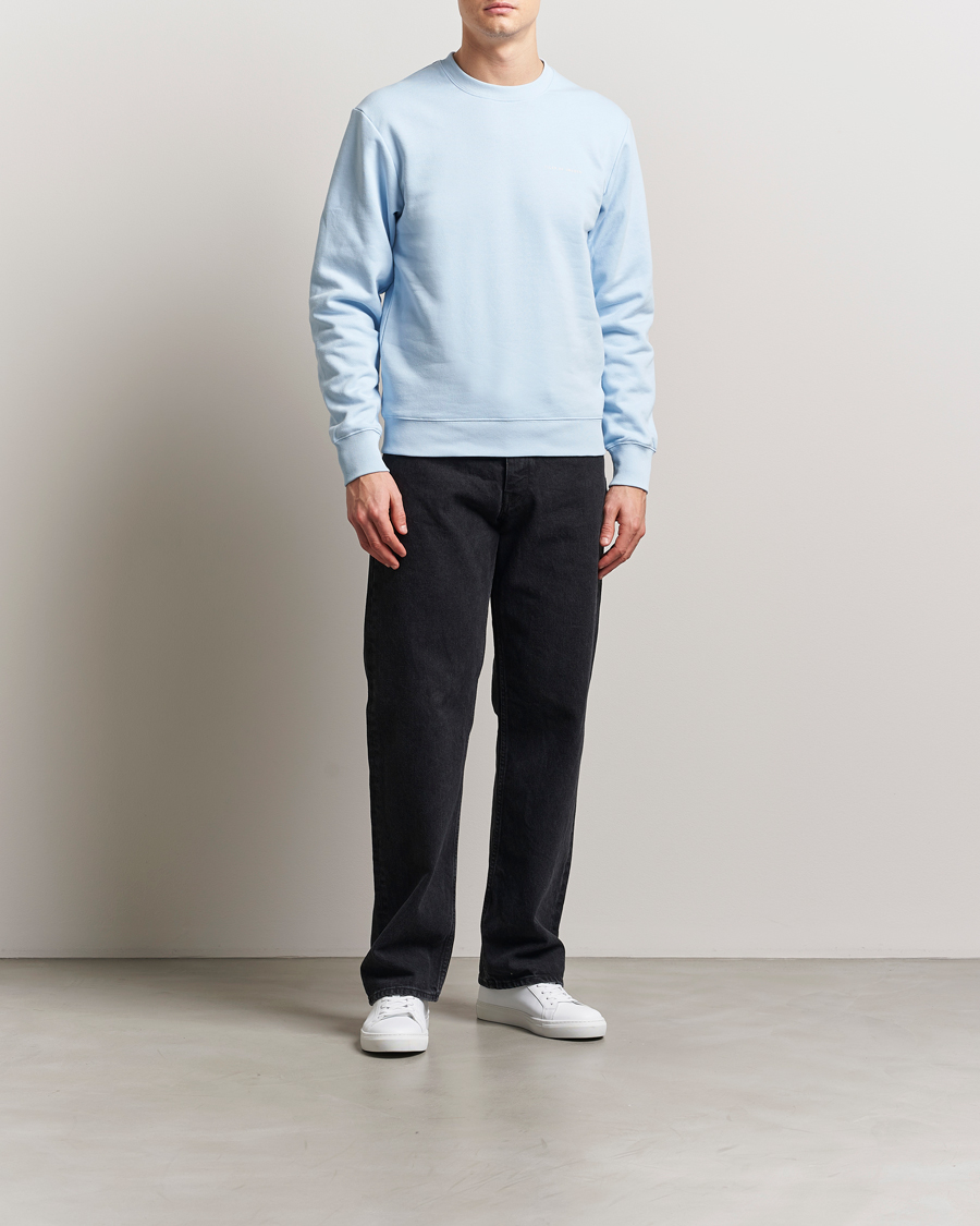 Herren | Pullover | Tiger of Sweden | Emerson Crew Neck Sweatshirt Light Blue