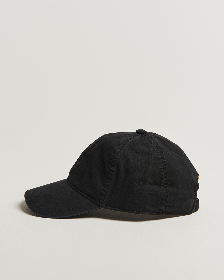Herren | Tiger of Sweden Hent Washed Logo Cap Black | Tiger of Sweden | Hent Washed Logo Cap Black