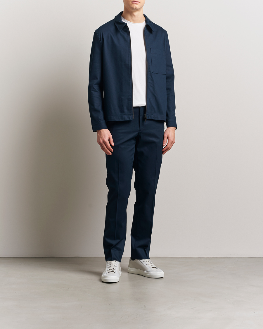 Herren | Hosen | J.Lindeberg | Lois Cotton Twill Pants Navy