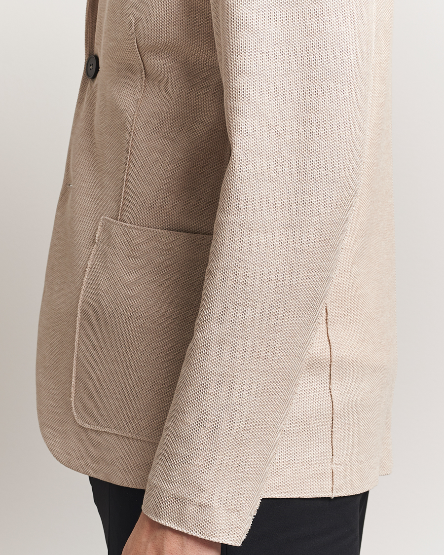 Herren | Sakkos | Harris Wharf London | Loro Piana Honey Comb Blazer Cream