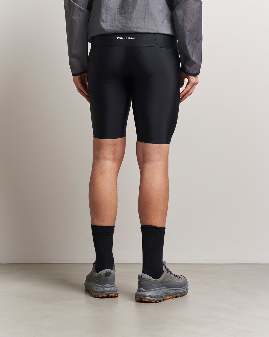 Herren | Shorts | District Vision | 9 Inch Recycled Half Tights Black