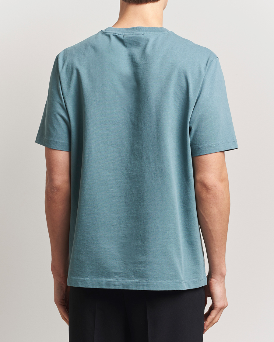 Herren | T-Shirts | Maison Kitsuné | Tonal Fox Head T-Shirt Seine Blue