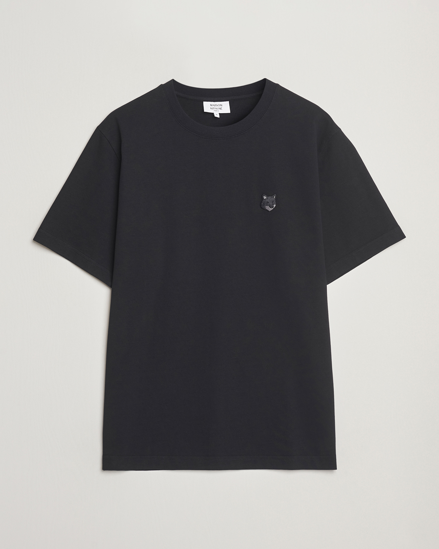 Herren | T-Shirts | Maison Kitsuné | Tonal Fox Head T-Shirt Black
