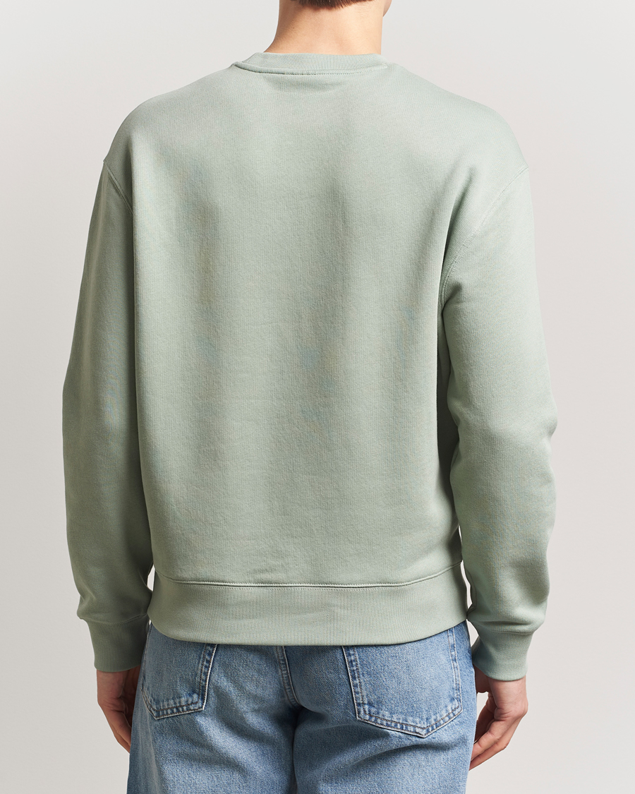Herren | Pullover | Maison Kitsuné | Handwriting Sweatshirt Vert De Gris