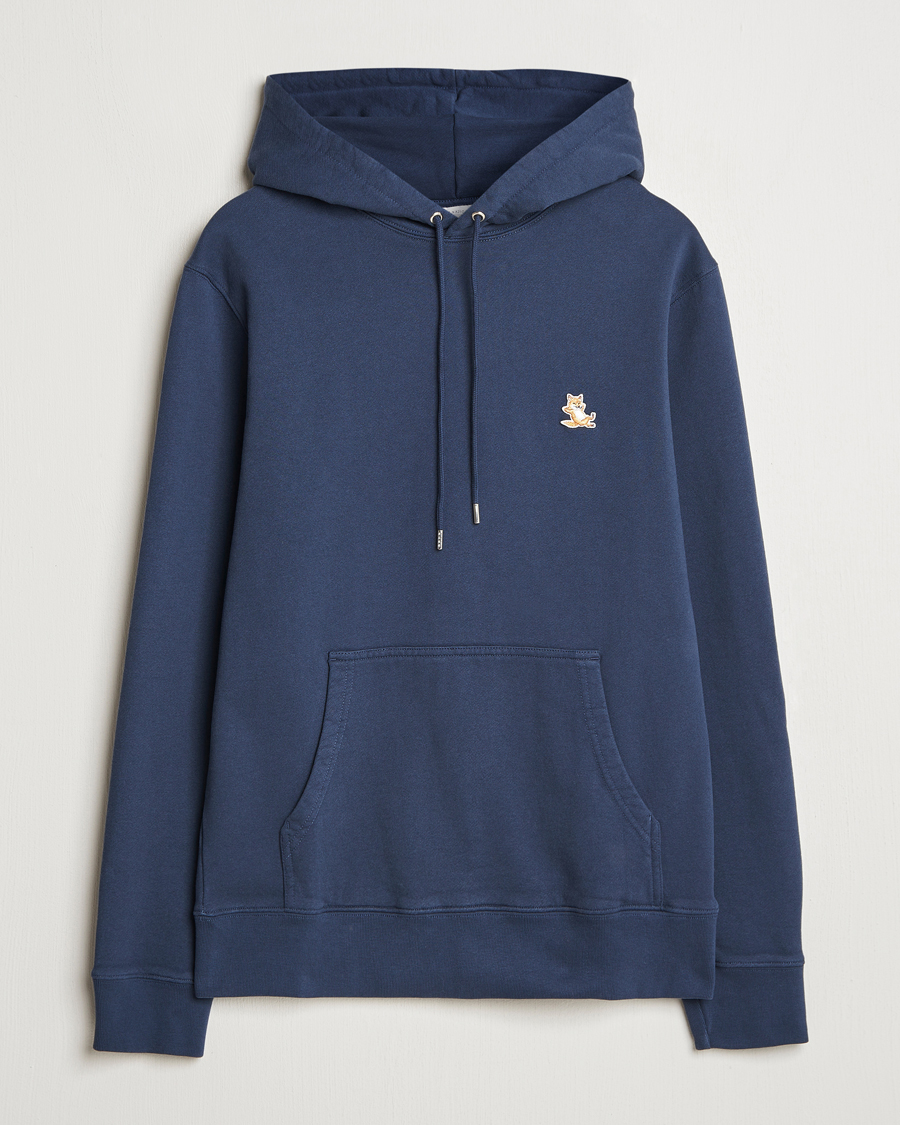 Herren | Pullover | Maison Kitsuné | Chillax Hoodie Ink Blue