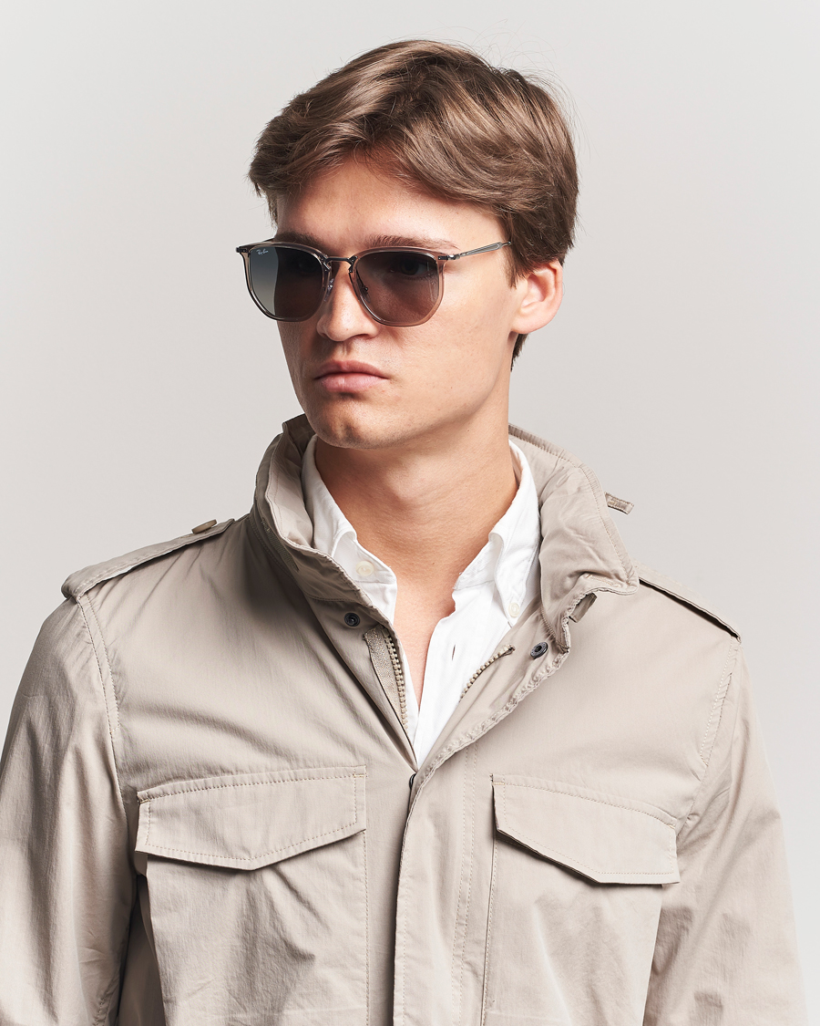 Herren | Sonnenbrillen | Ray-Ban | 0RB4451 Sunglasses Transparent Grey