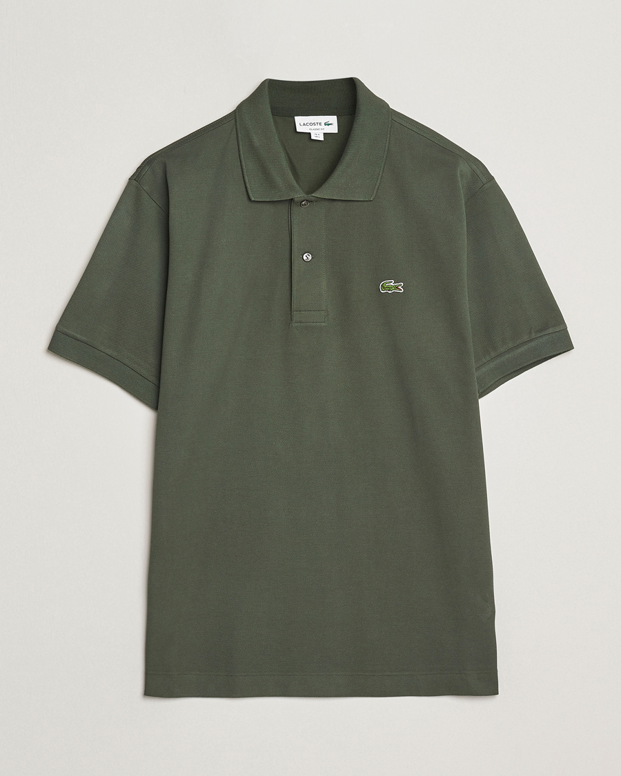 Herren | Poloshirts | Lacoste | Original Polo Piké Squadron Green