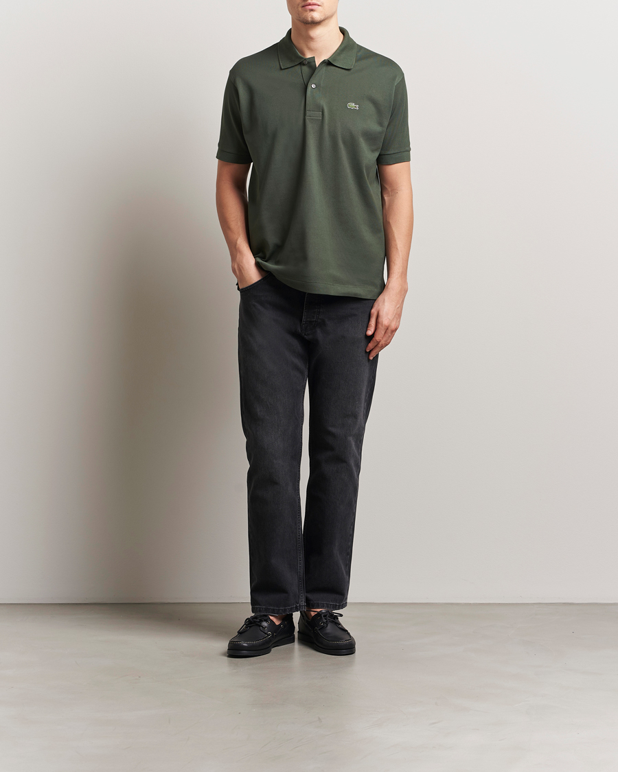 Herren | Poloshirts | Lacoste | Original Polo Piké Squadron Green