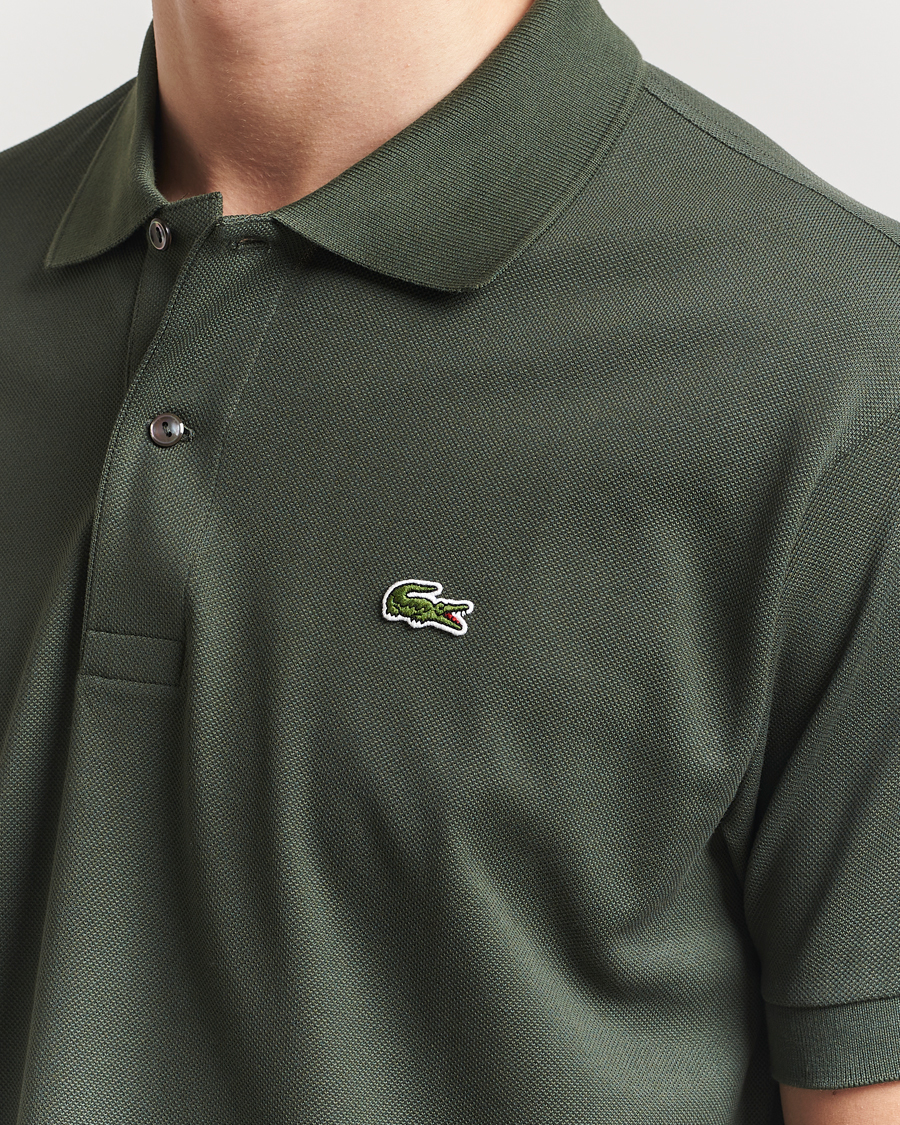 Herren | Poloshirts | Lacoste | Original Polo Piké Squadron Green