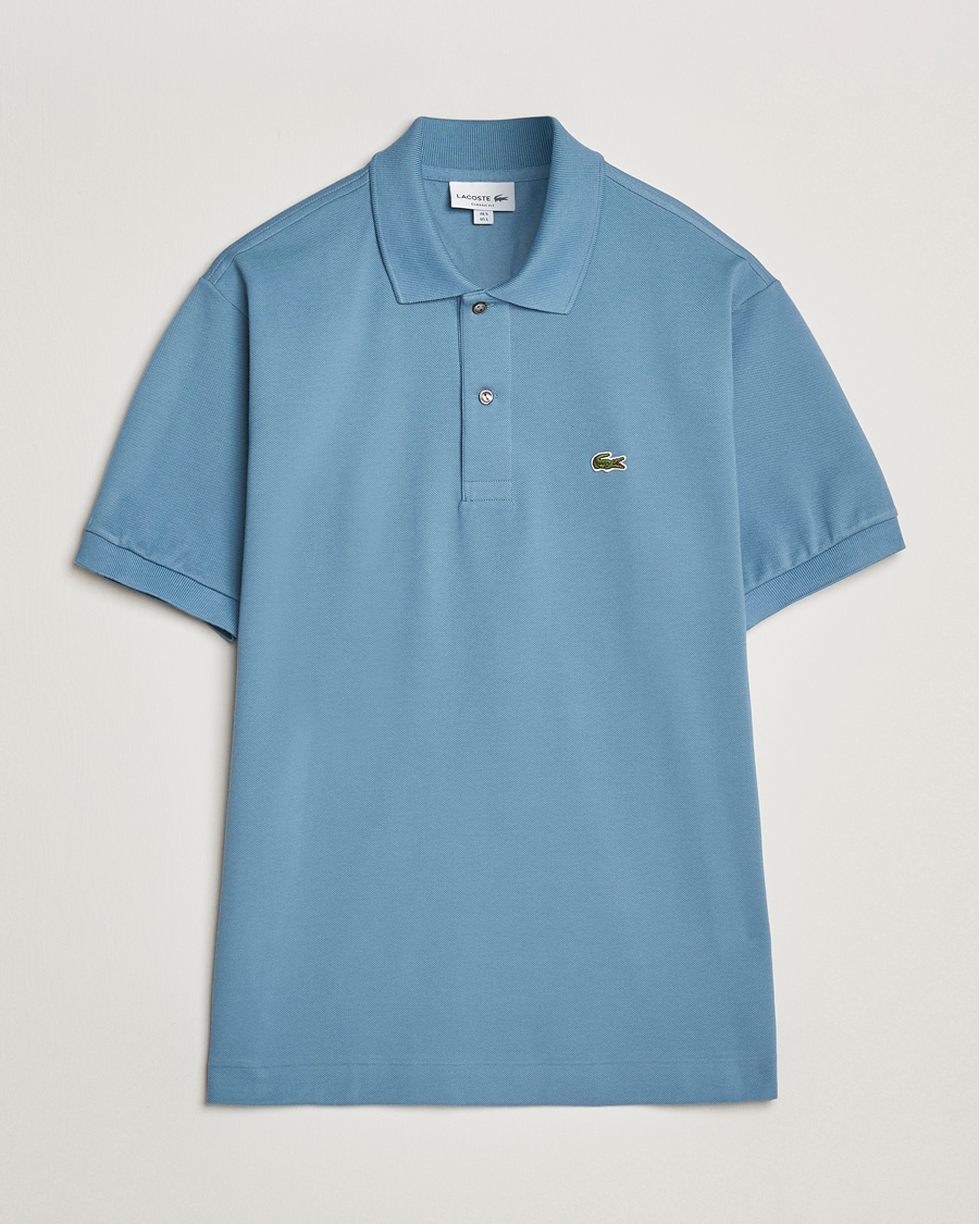 Herren | Poloshirts | Lacoste | Original Polo Piké Limestone Blue