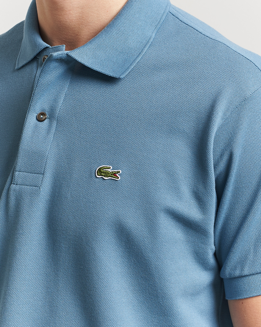 Herren | Poloshirts | Lacoste | Original Polo Piké Limestone Blue