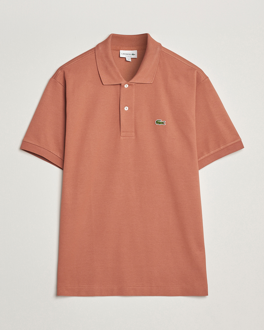 Herren | Poloshirts | Lacoste | Original Polo Piké Track Orange