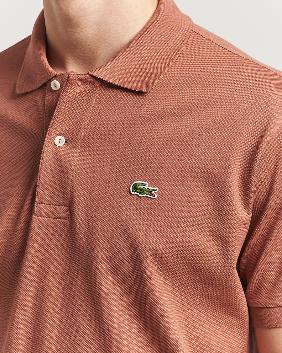 Herren | Poloshirts | Lacoste | Original Polo Piké Track Orange