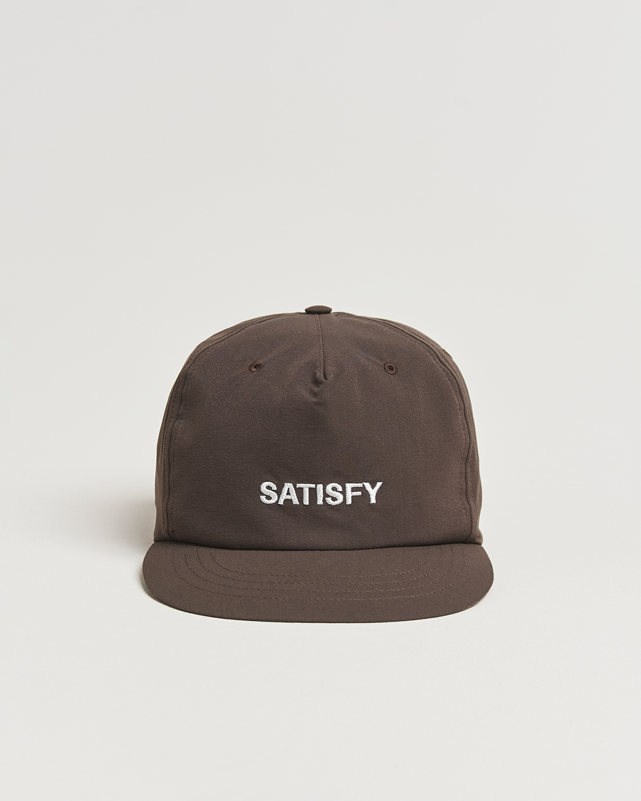 Herren | Satisfy PeaceShell 5-Panel Cap Brown | Satisfy | PeaceShell 5-Panel Cap Brown