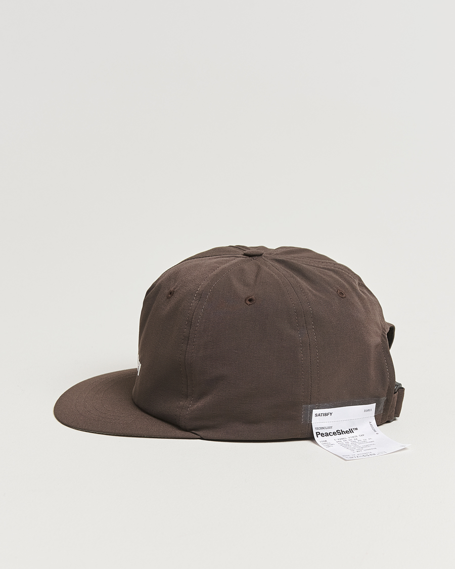 Herren | Satisfy PeaceShell 5-Panel Cap Brown | Satisfy | PeaceShell 5-Panel Cap Brown