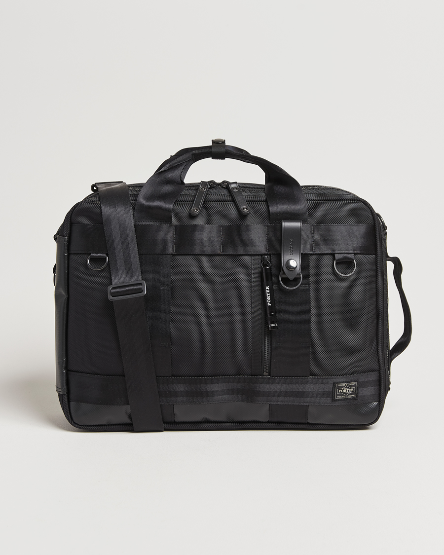 【美品】PORTER / HEAT 3WAY BRIEFCASE Porter-Yoshida & Co. Heat 3Way Briefcase Black bei Care of Carl