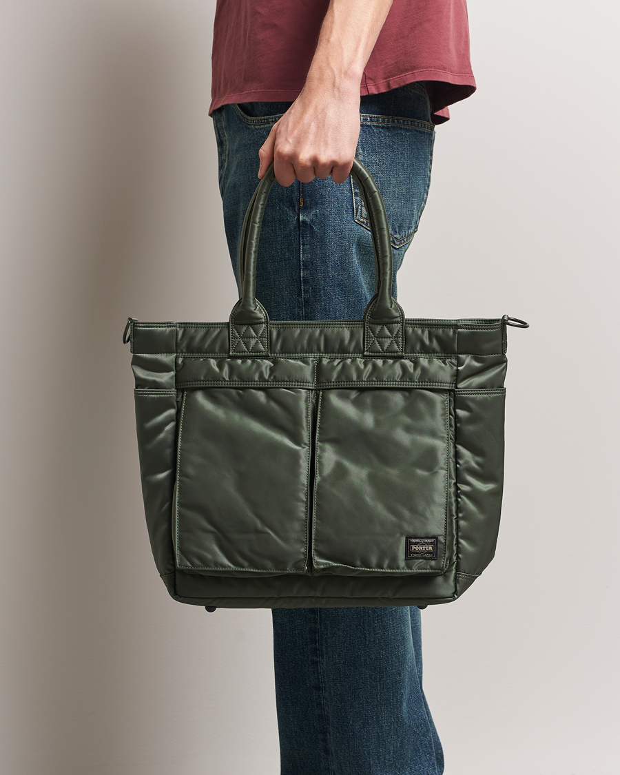 Herren | Taschen | Porter-Yoshida & Co. | Tanker Tote Bag Sage Green
