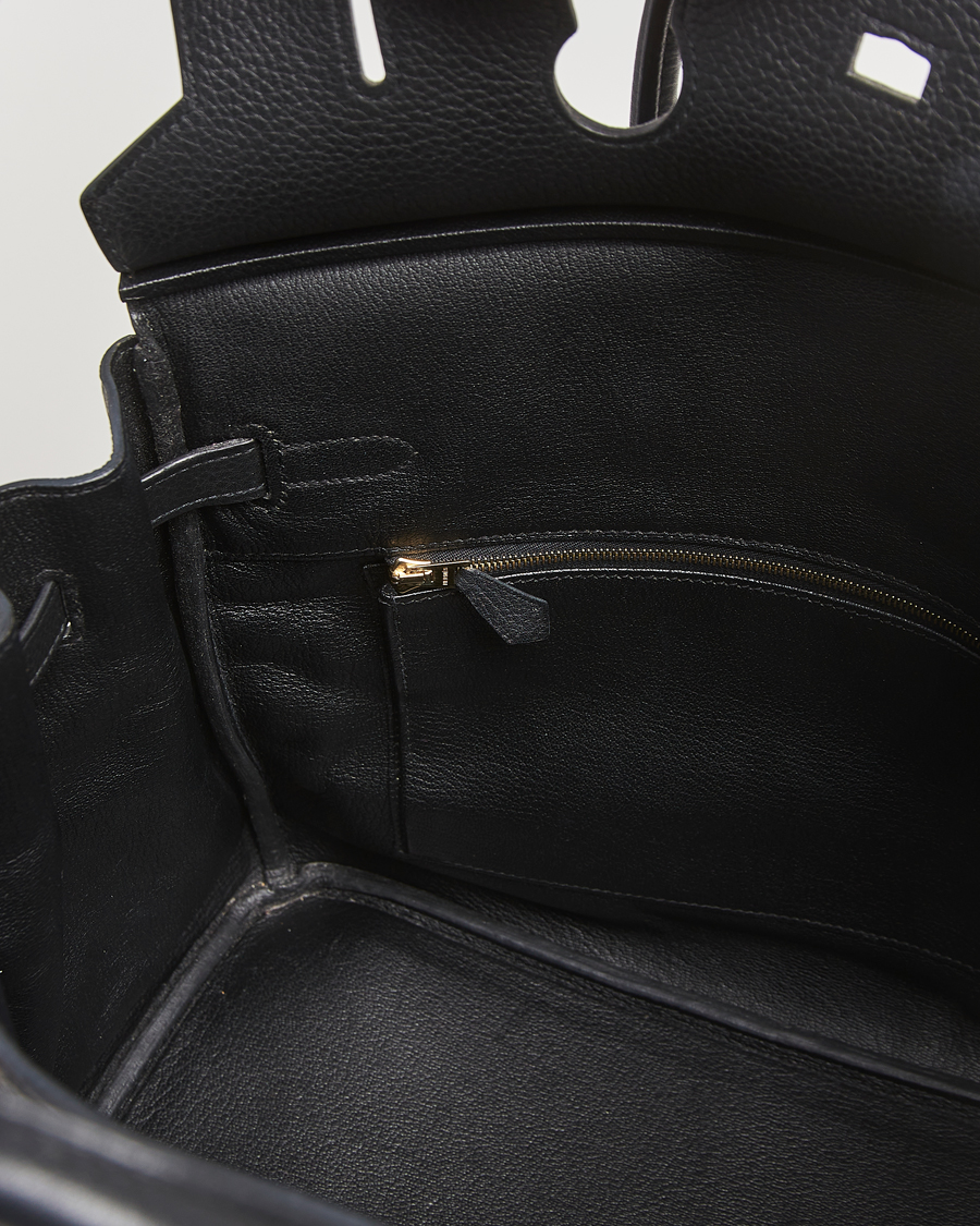 Herren | Hermès Pre-Owned Birkin 35 Taurillon Clémence Leather Black | Hermès Pre-Owned | Birkin 35 Taurillon Clémence Leather Black