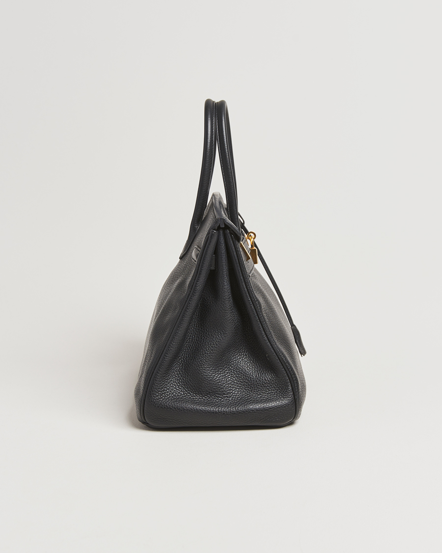 Herren | Hermès Pre-Owned Birkin 35 Taurillon Clémence Leather Black | Hermès Pre-Owned | Birkin 35 Taurillon Clémence Leather Black