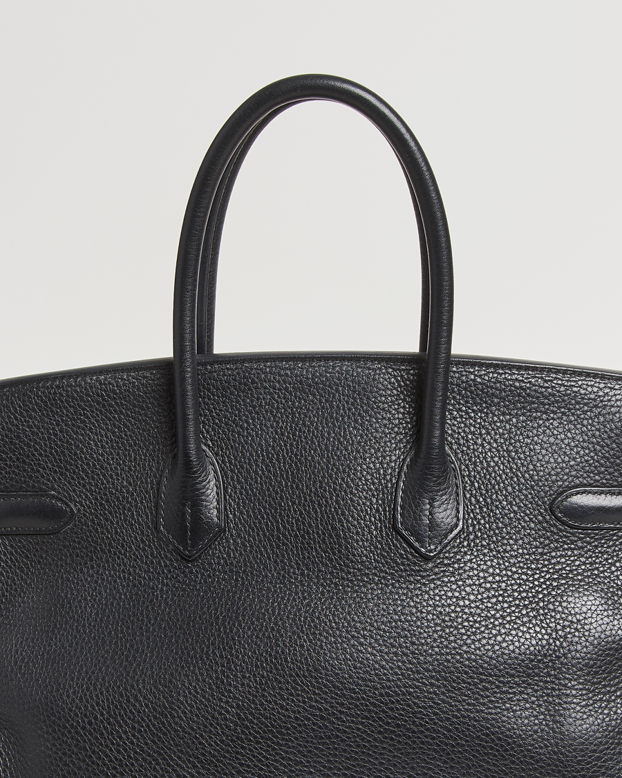 Herren | Hermès Pre-Owned Birkin 35 Taurillon Clémence Leather Black | Hermès Pre-Owned | Birkin 35 Taurillon Clémence Leather Black