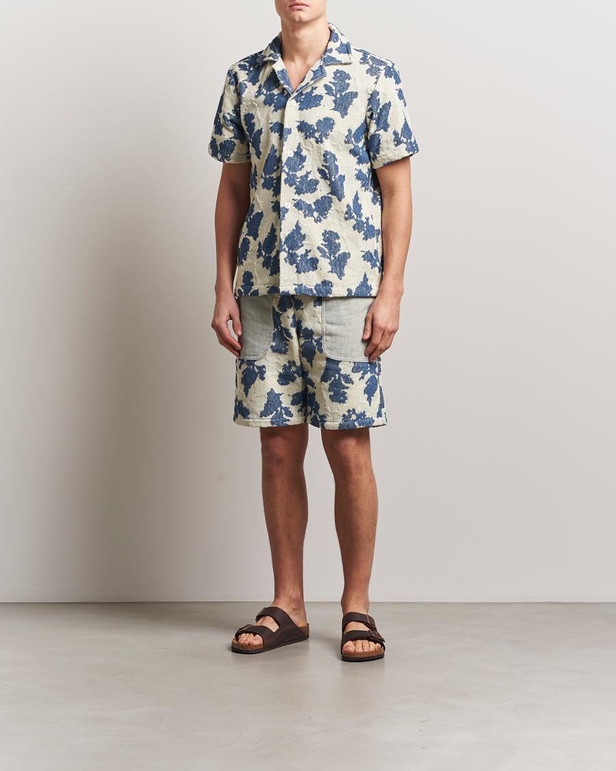 Herren | Shorts | OAS | Nicola Terry Shorts Sail Contrast