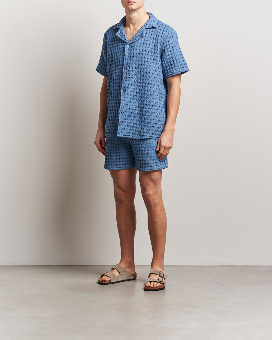 Herren | Shorts | OAS | Porto Waffle Shorts Coronet