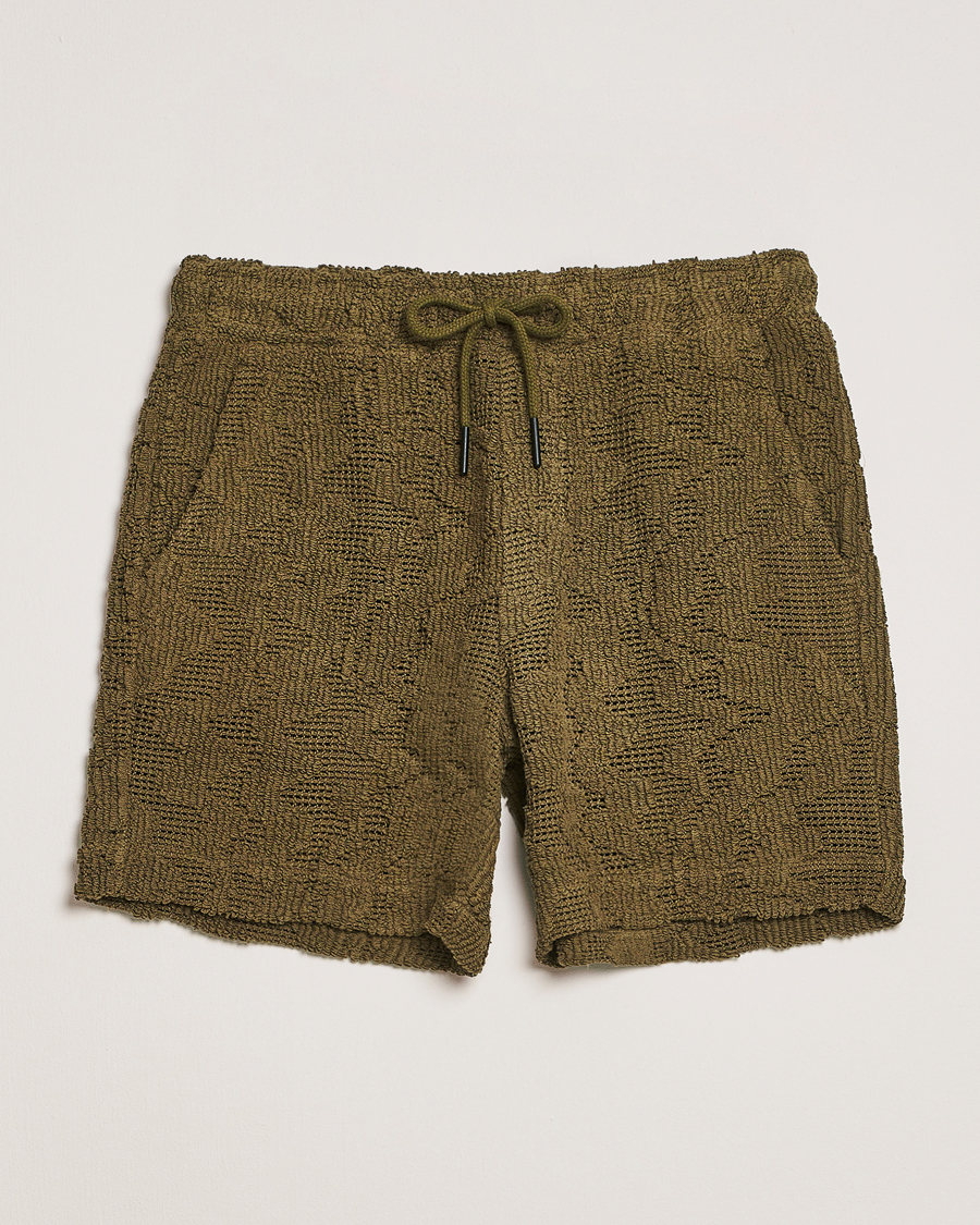 Herren | Shorts | OAS | Cuba Crochet Shorts Pine Verve