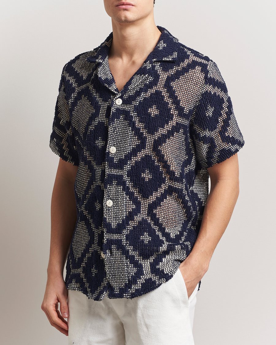 Herren | Hemden | OAS | Cuba Crochet Shirt Trastevere