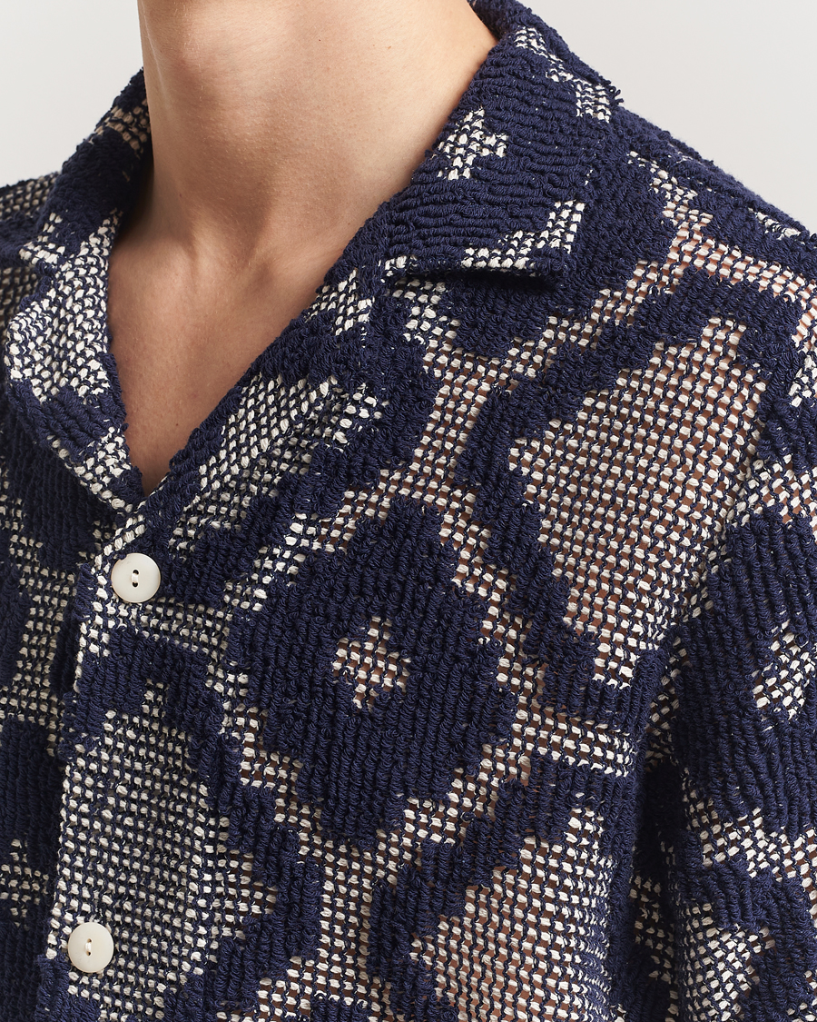 Herren | Hemden | OAS | Cuba Crochet Shirt Trastevere