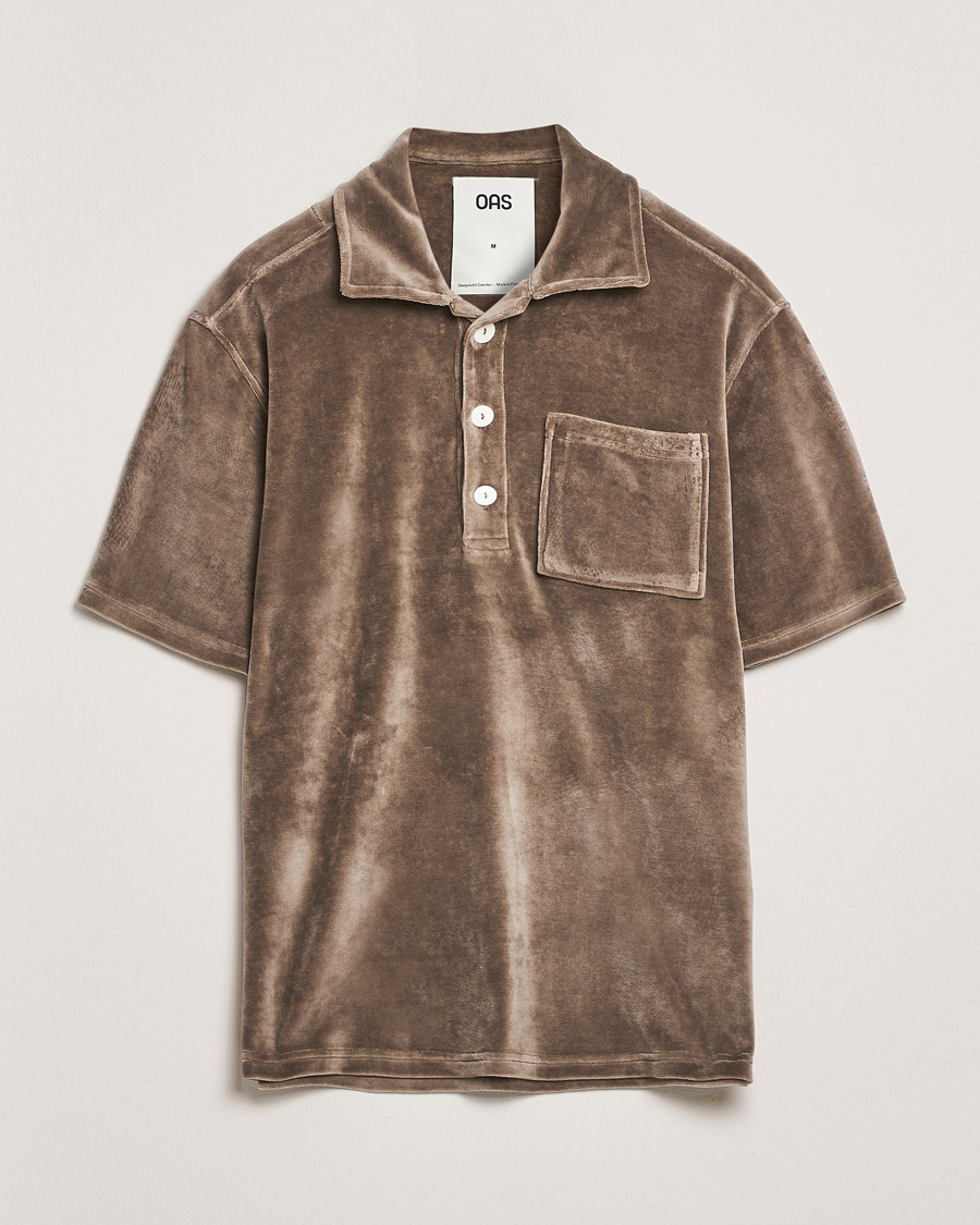 Herren | Poloshirts | OAS | Velour Shirt Morel Girona