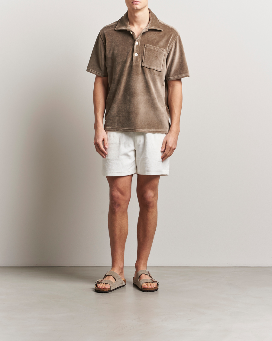 Herren | Poloshirts | OAS | Velour Shirt Morel Girona