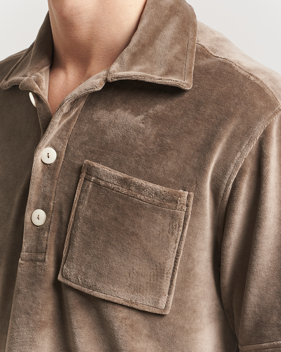 Herren | Poloshirts | OAS | Velour Shirt Morel Girona