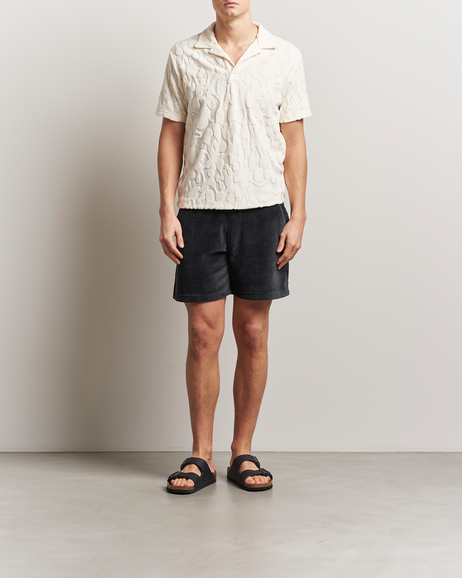 Herren | Shorts | OAS | Velour Shorts Nearly Black