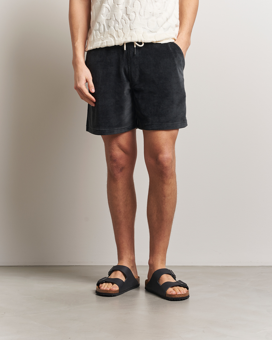 Herren | Shorts | OAS | Velour Shorts Nearly Black