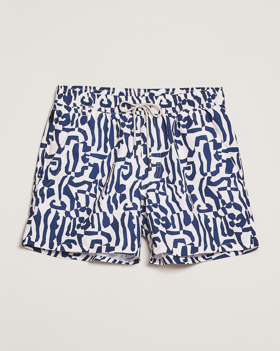 Herren | Badehosen | OAS | Printed Swimshorts Marbling