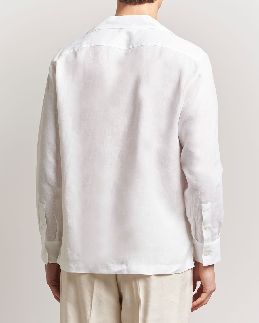 Herren | Hemden | Lardini | Paul Linen Resort Shirt White