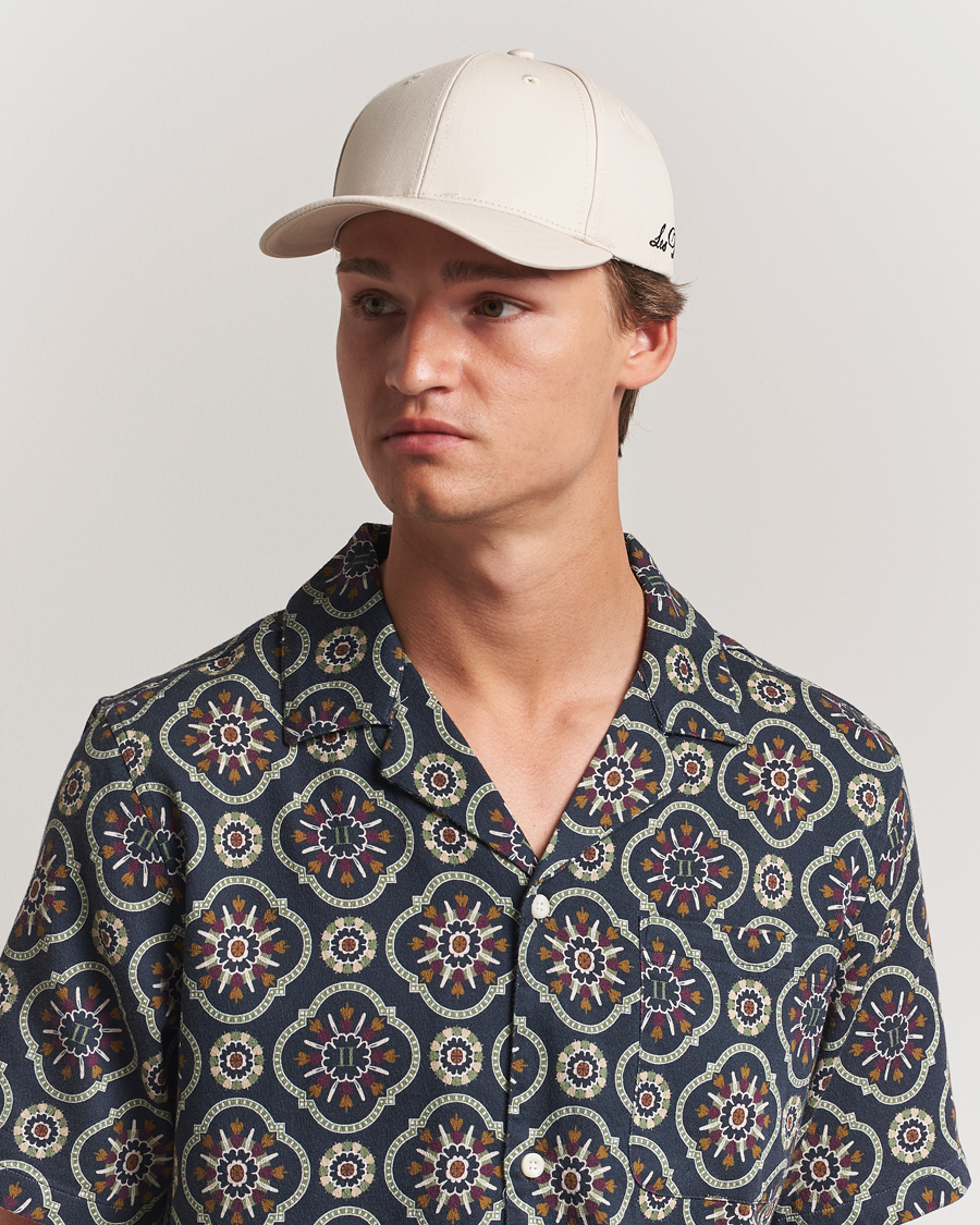 Herren | Les Deux Crew Organic Baseball Cap Ivory | LES DEUX | Crew Organic Baseball Cap Ivory