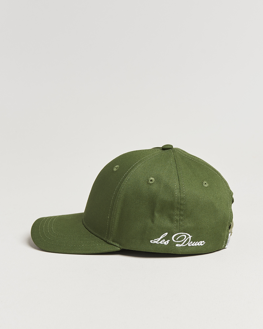 Herren | Hüte & Mützen | LES DEUX | Crew Organic Baseball Cap Chive