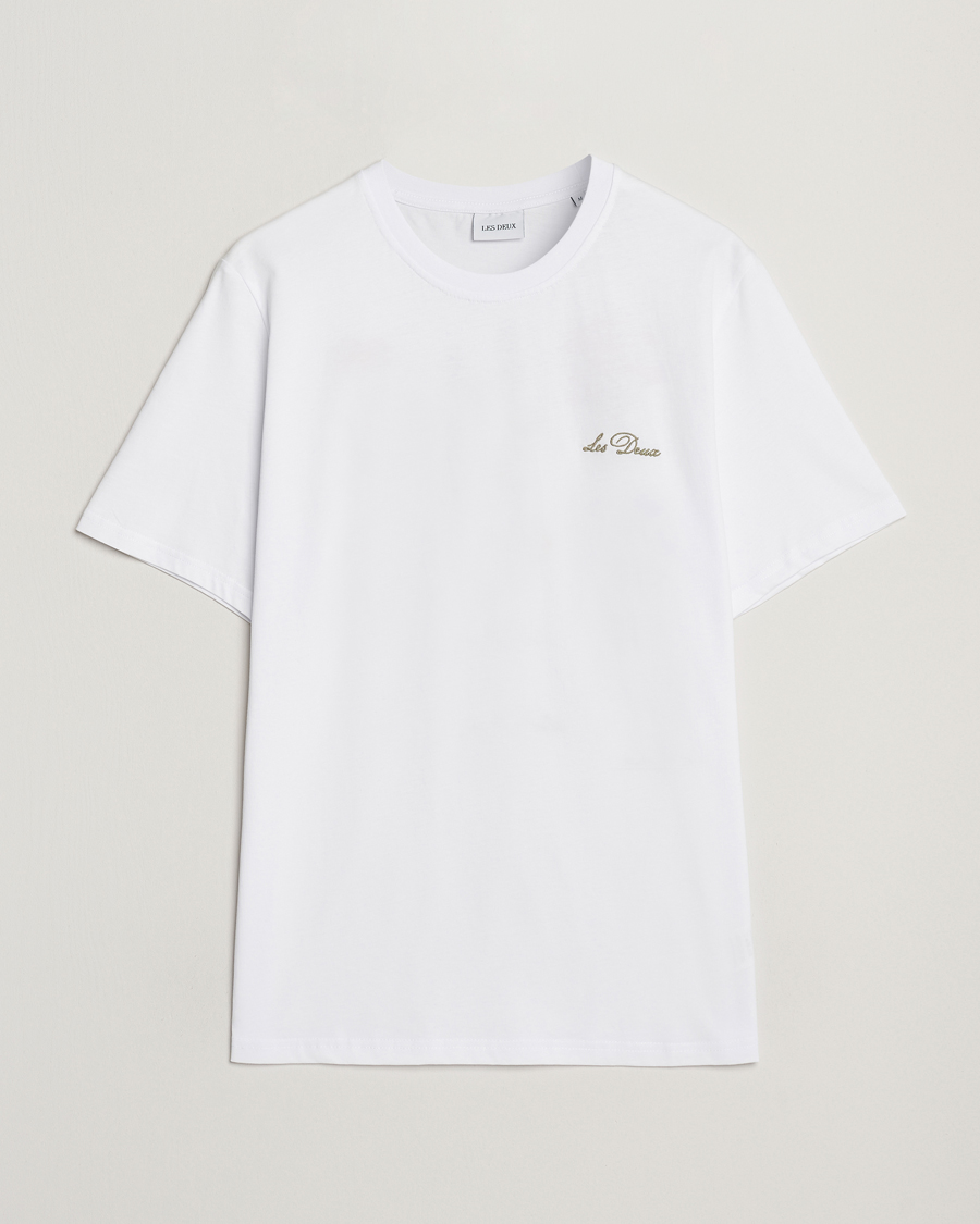 Herren | T-Shirts | LES DEUX | Wild Flower T-Shirt White