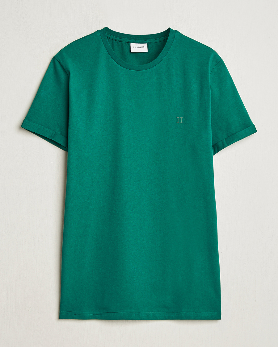 Herren | T-Shirts | LES DEUX | Norregaard Contrast T-Shirt Evergreen